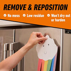 Gorilla Mounting Putty, Natural Tan Color, 84 Pre-Cut Squares - size: 84 Squares