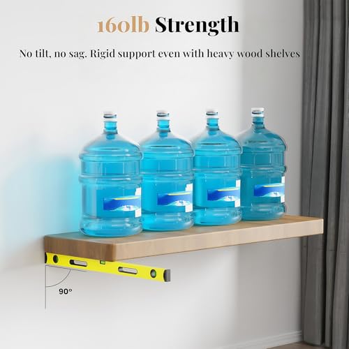 4pcs Wall Shelf Brackets Heavy Duty Floating Shelf Bracket Hidden,Invisible Black Shelving Brackets Decorative Floating Shelf Hardware Heavy Duty,Metal Shelf Support Bracket(10"-4pcs) - size: 10 inch-4pcs