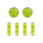 Mini Acrylic Bubble Spirit Level Set for Tripod Hanging DIY Leveling