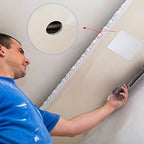 Sosation 6 Pack Ceiling Cover Plate Wall Hole Cover, White, 14 Inch - color: White, size: 14 Inch