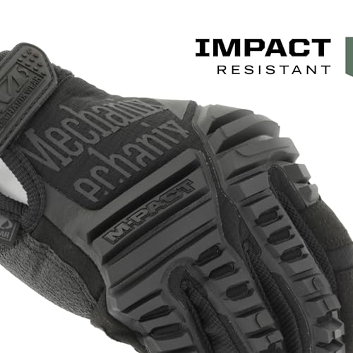 Mechanix Wear M-Pact Covert Tactical Gloves, Small, Black - color: Black, size: Small