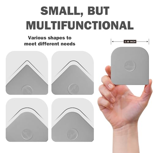 Pan Scraper, 5 Pcs Pot & Dish Scraper Plastic, Sturdy Scraper Kitchen Tool, Grey - color: Gray, size: 5 Pcs