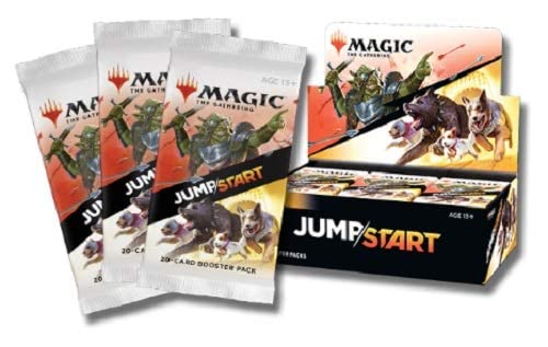 MTG Magic The Gathering Jumpstart Booster Display Box Jump Start - 24 Packs of 20 Cards Each, + Bonus Rare!