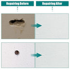 30Pcs 12 Inch Drywall Patch, Wall Repair Patches Wall Hole Repair Patch - size: 12 Inch_30Pcs
