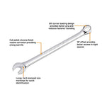 GEARWRENCH 8mm 12 Point Long Pattern Combination Wrench - 81665 - size: 8.0mm