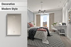 Henne Bery Soft Modern Decorative Wall Plate Switch Plate Outlet Cover (Single Blank 2PK, Satin Nickel) - style: Single Blank 2PK