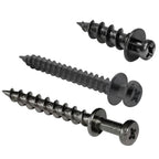 laffeya Bear Claw Picture Hangers, Multi-Purpose Double-Headed Screws - style: Black Three Size