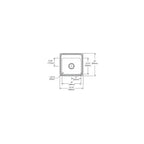 Open Box - Elkay DLRQ1919103 Gourmet 19-1/2" Single Basin Drop In Stainless Steel Kitchen Sink