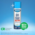 Sprayway Glass Cleaner Foaming Aerosol Spray, 19oz, Pack of 2 | Ammonia-Free, Streakless, Fast-Acting | Cleans & Polishes Glass Surfaces | Fresh Scent, Removes Fingerprints, Dust, Dirt, Smoke Film
