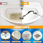 EastLink 30-Inch Drain Snake Hair Drain Clog Remover, Reusable Shower Snake