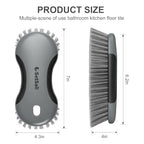 SetSail Multi-Purpose Scrub Brush of 2 Pack, Black Grey - color: Black Grey