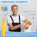 Honeydak 8 Pack Mini Paint Roller with Replacement Heads, 1.2 Inch（b） - size: 1.2 Inch（B）