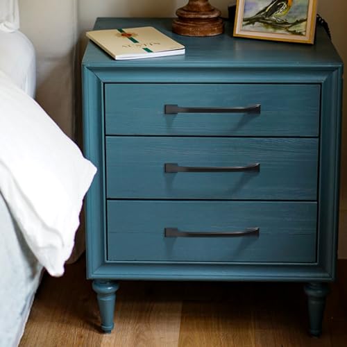 Matte Black Cabinet Pulls 5 Inch Solid Drawer Pulls 10 Pack 8222 - color: Matte Black, size: 5 Inches, style: 10 Pack Arch Pull