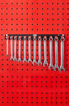 JCK Aluminum Wrench Organizer Wall Mount Rack, 12 Hooks for Toolbox - style: Wrench Organizer