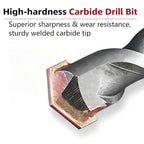 14mm x 150mm Masonry Drill Bit, Carbide Tipped Rotary Hammer Bit