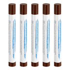 HARFINGTON 5pcs Wood Filler Sticks Wooden Wax Touch Up Furniture Repair Crayons for Scratch Hole Wood, Chestnut - color: Chestnut