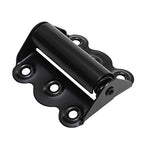 Litepak Screen Door Hinge Professional Grade Hardware Self-Closing Easy Install (10 Pack, Black) - color: Black, size: 10 Pack