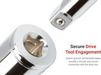 TEKTON 1/2 Inch Drive x 1/4 Inch Magnetic Hex Bit Holder Socket | SHA25402 - size: 1/2 Inch