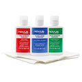 NOVUS-PK1-2 | Plastic Clean & Shine #1, Fine Scratch Remover #2, Heavy Scratch Remover #3 and Polish Mates Pack | 2 Ounce Bottles - size: 2 Ounce