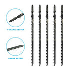 5Pcs 6 Inch Jigsaw Blades T Shank T344D