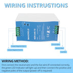 MAKERELE 12V NDR DIN Rail Power Supply 240W - style: 240W-12V