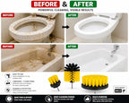 Drill Brush Attachment Set- Power Scrubber for Batrhoo, Kitchen, Tub, Tale e Grout cleaining- 3Pack Cleaning Brushes