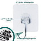 Bivethoi Adhesive Hooks, 20 Pack, 2.75 inch - size: Large hook
