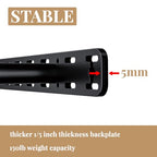 2pcs Large Shelf Brackets Long Floating Shelf Bracket Invisible Floating Shelf Hardware Heavy Duty Floating Mantel Brackets(43"X6"X1.5")
