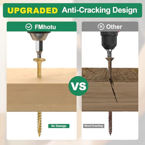 10 Inch Heavy-Duty Outdoor Deck Screws - size: #14 x 10"