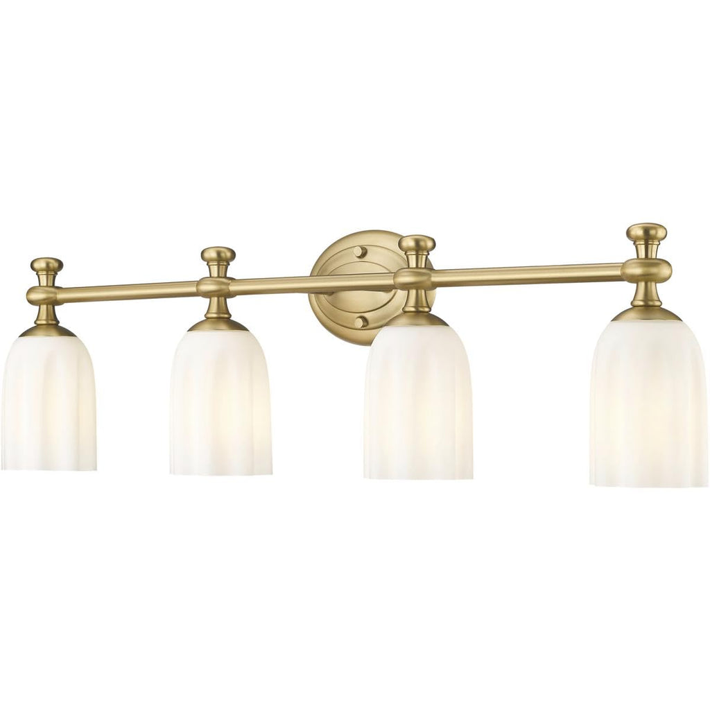 Open Box - Z-Lite 1102-4V-MGLD - Bathroom Fixtures Indoor Lighting
