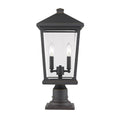 Open Box - Z-Lite 568PHBR-533PM-ORB - Post Lights Outdoor Lighting