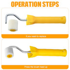 Honeydak 8 Pack Mini Paint Roller with Replacement Heads, 1 Inch - size: 1 Inch