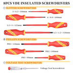 13Pcs VDE Insulated Screwdriver & Pliers Set