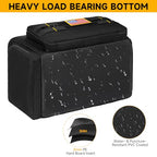Tool Bag 15-Inch, Heavy-Duty Tool Storage Organizer, Portable Tool Box Tote - color: Black