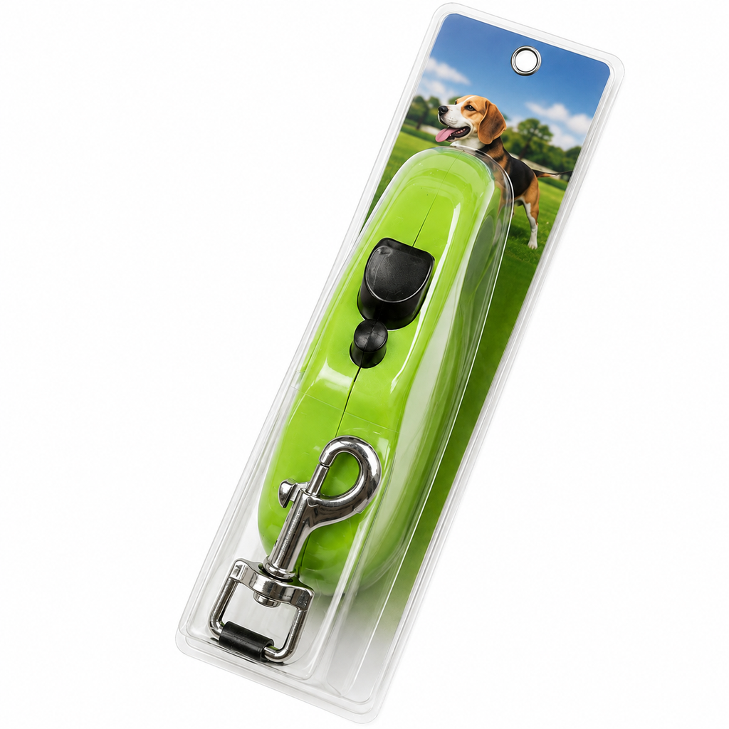 Retractable Dog Leash 3M 11.5FT Lockable Lead Choose Your Colour