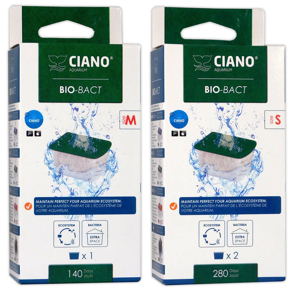Ciano Bio-Bact Filter Media for CF40/CF80 Filters
