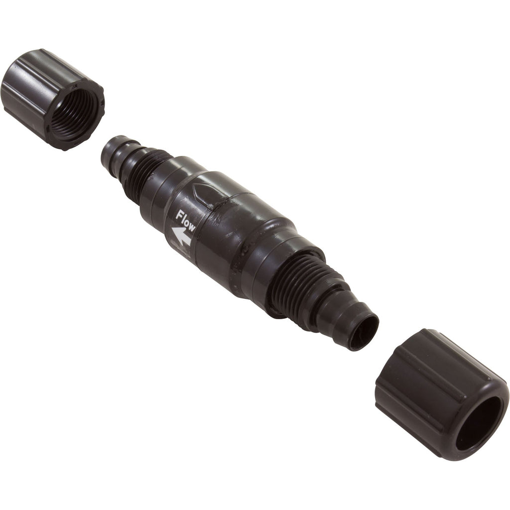 Check Valve, Pentair Auto Feeders, 1/2" Tube x Tube, In-Line R172324