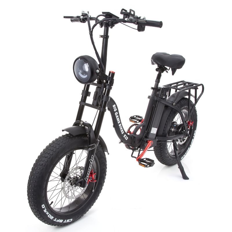 Big Game Bikes Impala Alpha Plus Folding Fat Tyre Electric Bike 750W