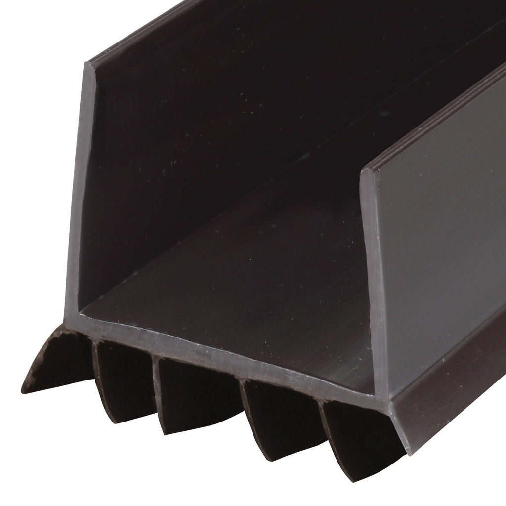 Vinyl CINCH® U-Shape Slide-On Under Door Seal