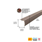 Aluminum CINCH® Fluted Stair Edging