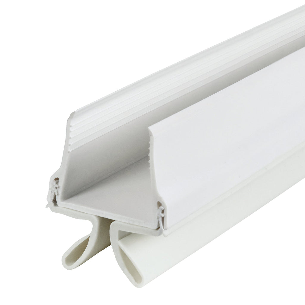 Vinyl & Rubber CINCH® Slide-On Interior Under Door Seal