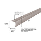 1-1/8 In. X 1-1/8 In. Aluminum Stair Edging