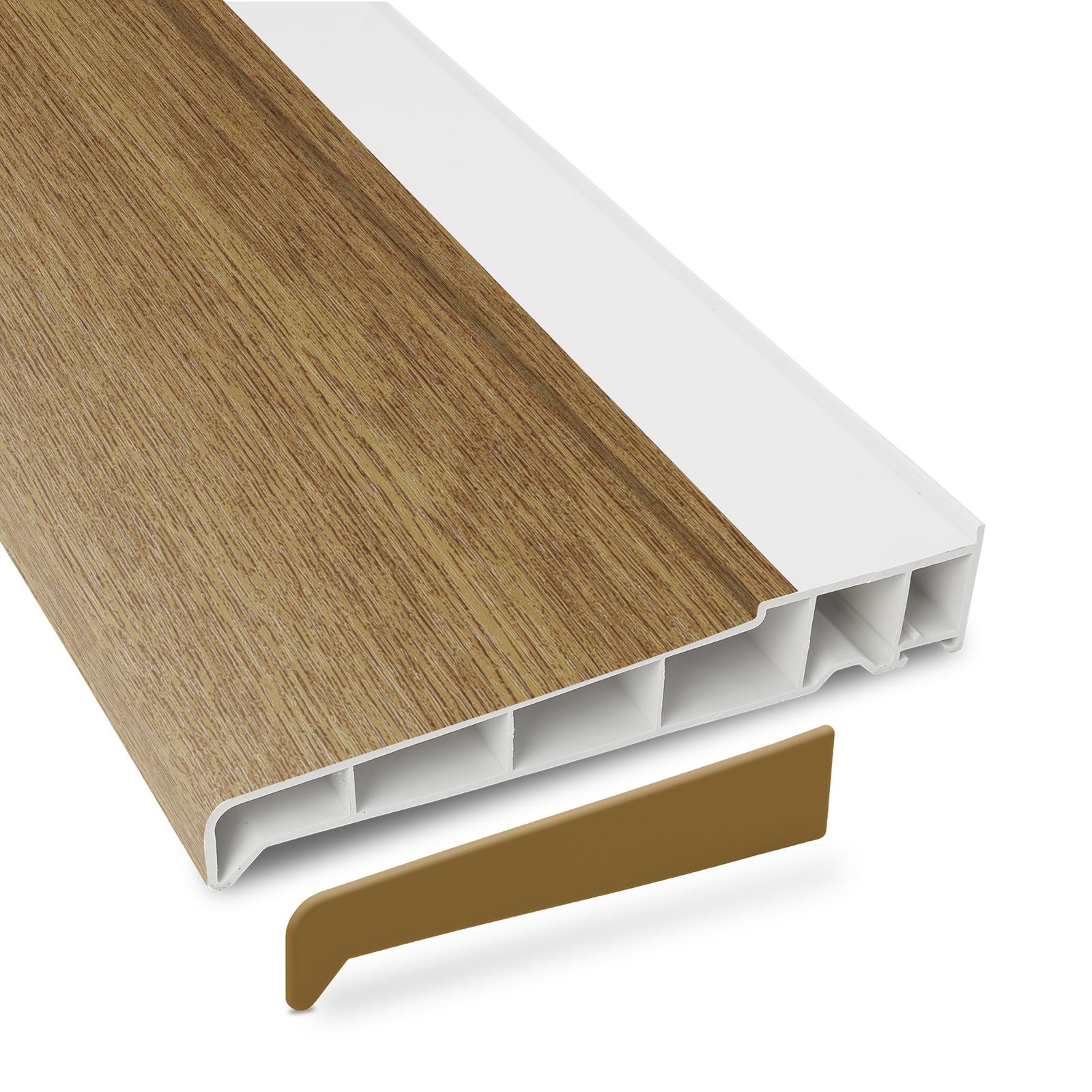 Example of 180mm Profile 22 Window Sill (with End Caps)