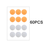 60PCS Table Tennis Balls Training Practice Ping Pong Yellow and White Ball 40mm