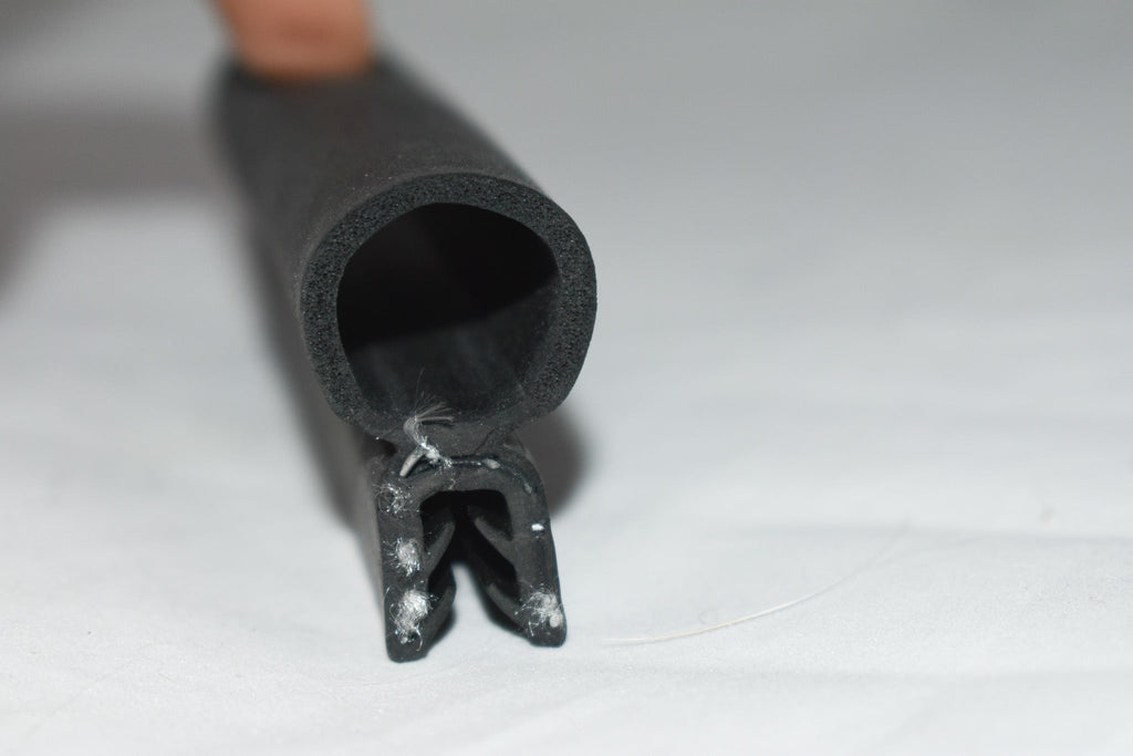 Black Edge Trim – Flexible PVC Edge Protector (34mm x 2mm) – Sold Per Metre