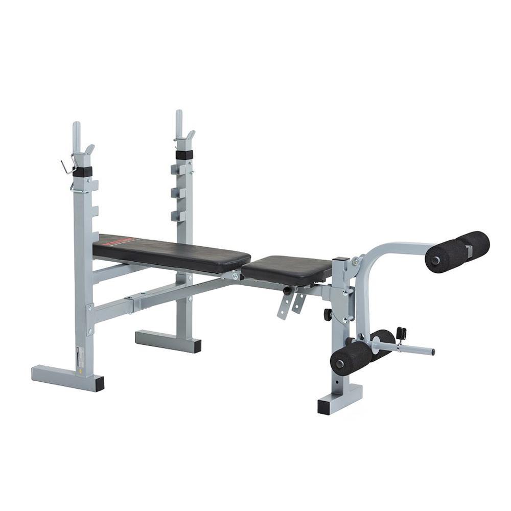 York 530 Heavy Duty Multi-Function Barbell Bench