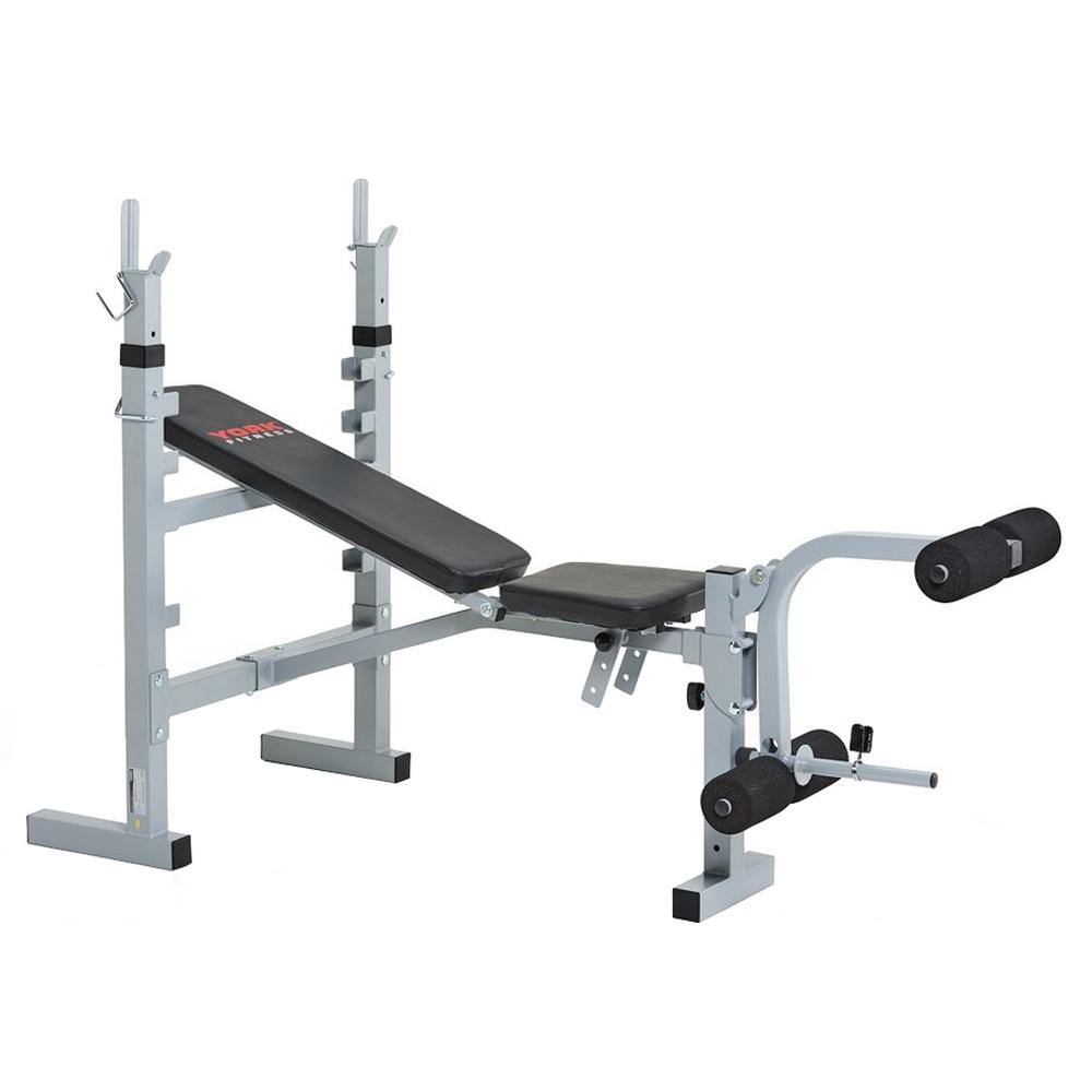 York 530 Heavy Duty Multi-Function Barbell Bench