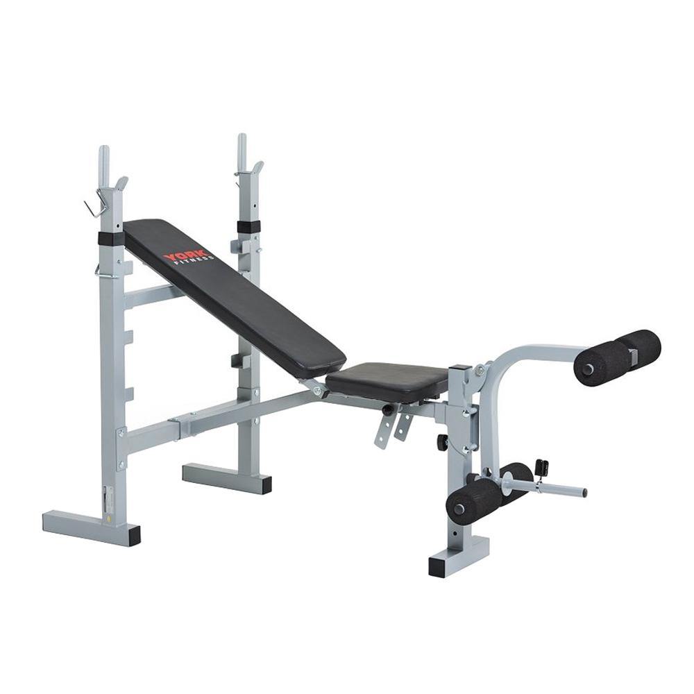 York 530 Heavy Duty Multi-Function Barbell Bench