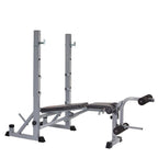 York 540 Heavy Duty Folding Barbell Bench & Squat Rack