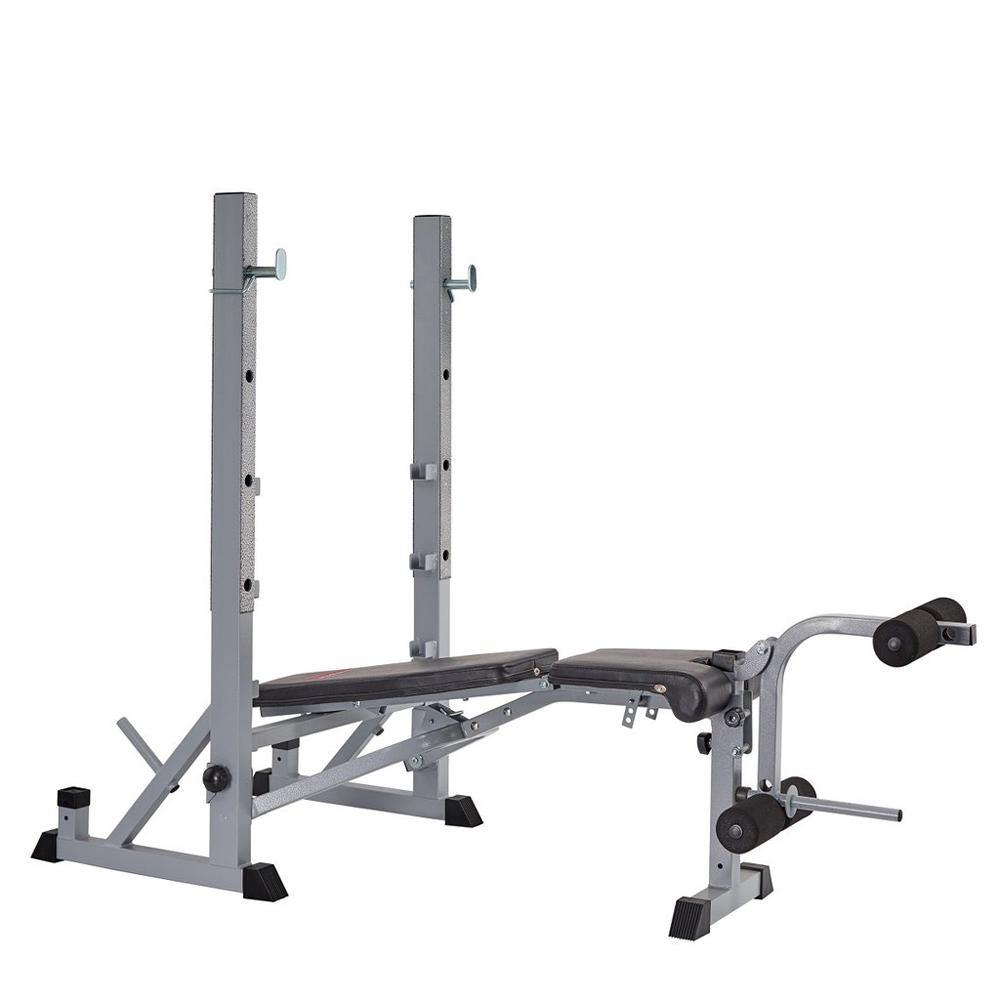 York 540 Heavy Duty Folding Barbell Bench & Squat Rack